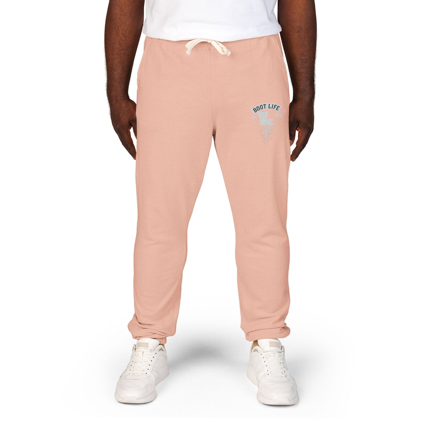 Cozy Garment-Dyed Fleece Sweatpants | Relaxed Fit Lounge Wear, Comfy Activewear, Ideal Gift for Home, Gym, and Travel