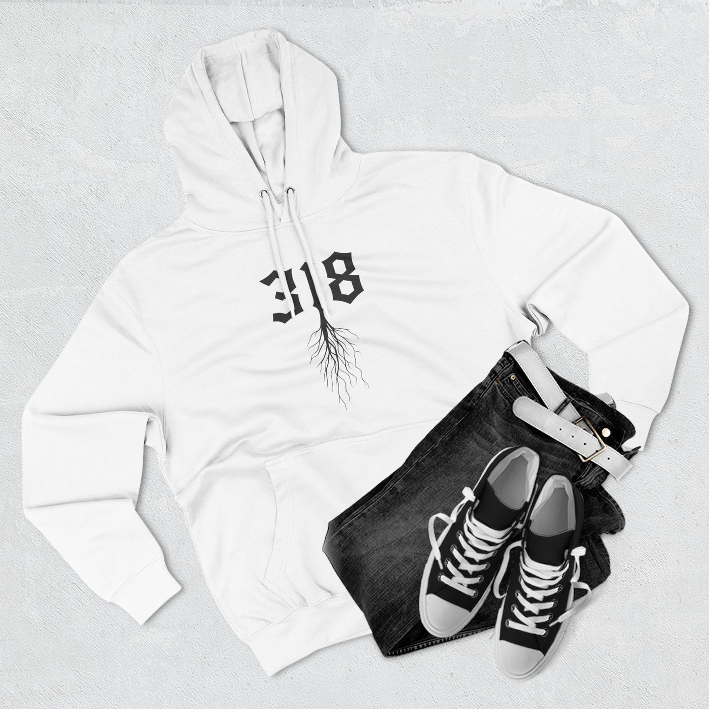 Copy of Copy of Three-Panel Fleece Hoodie