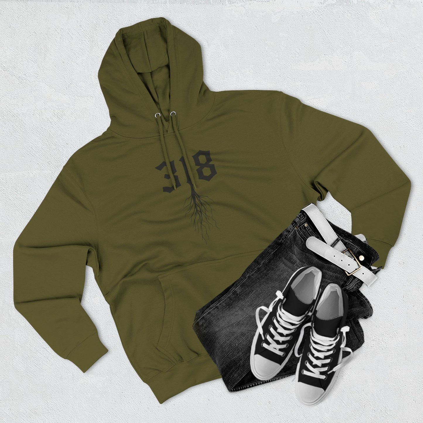 Copy of Copy of Three-Panel Fleece Hoodie