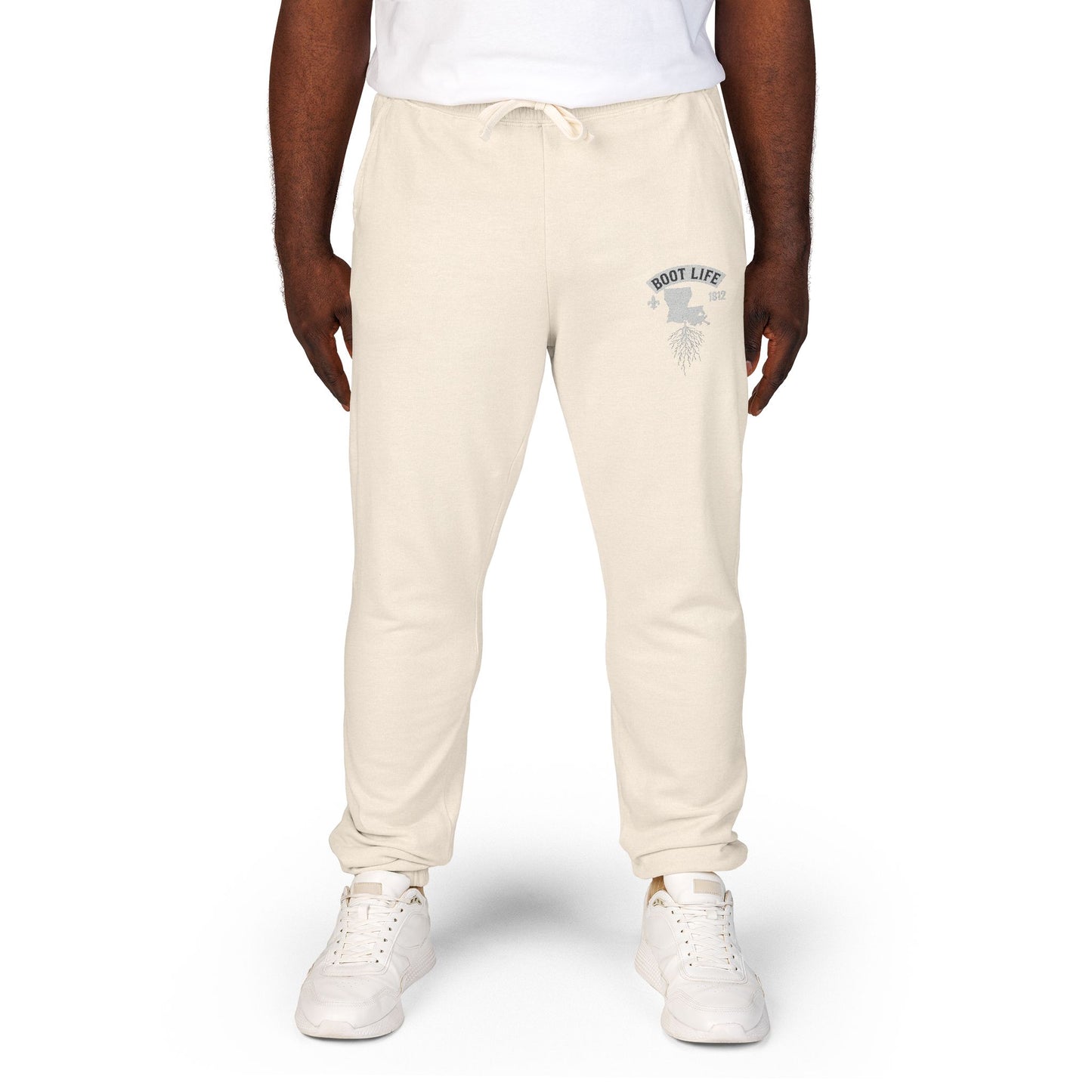 Cozy Garment-Dyed Fleece Sweatpants | Relaxed Fit Lounge Wear, Comfy Activewear, Ideal Gift for Home, Gym, and Travel