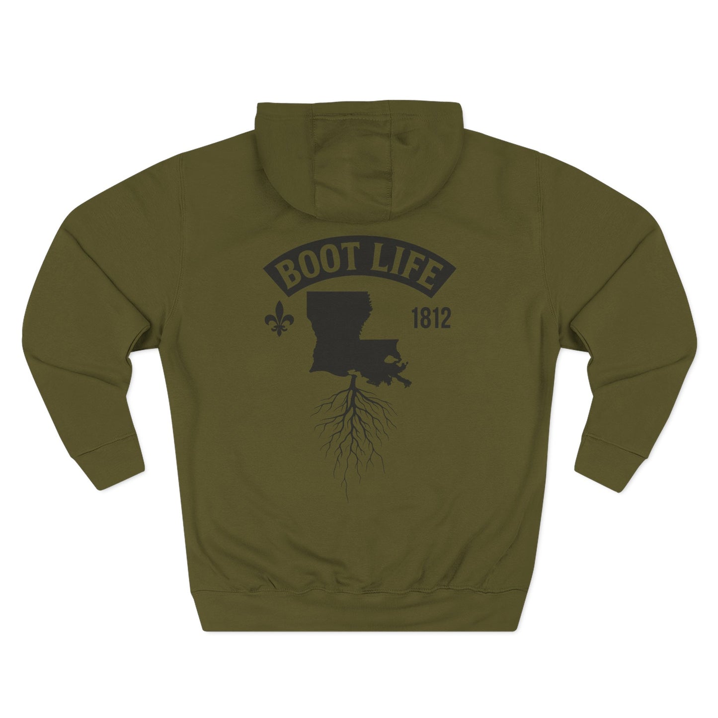 Copy of Copy of Three-Panel Fleece Hoodie