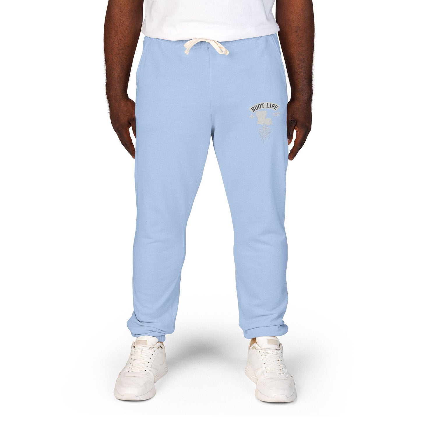 Cozy Garment-Dyed Fleece Sweatpants | Relaxed Fit Lounge Wear, Comfy Activewear, Ideal Gift for Home, Gym, and Travel
