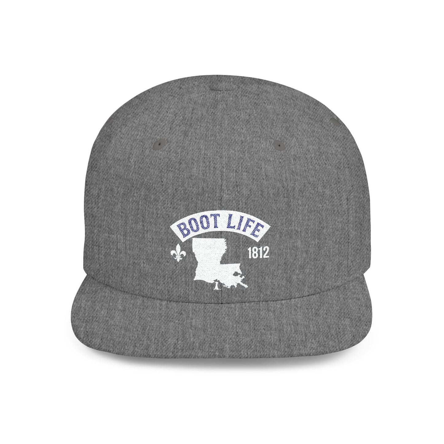 Flat Bill Snapback