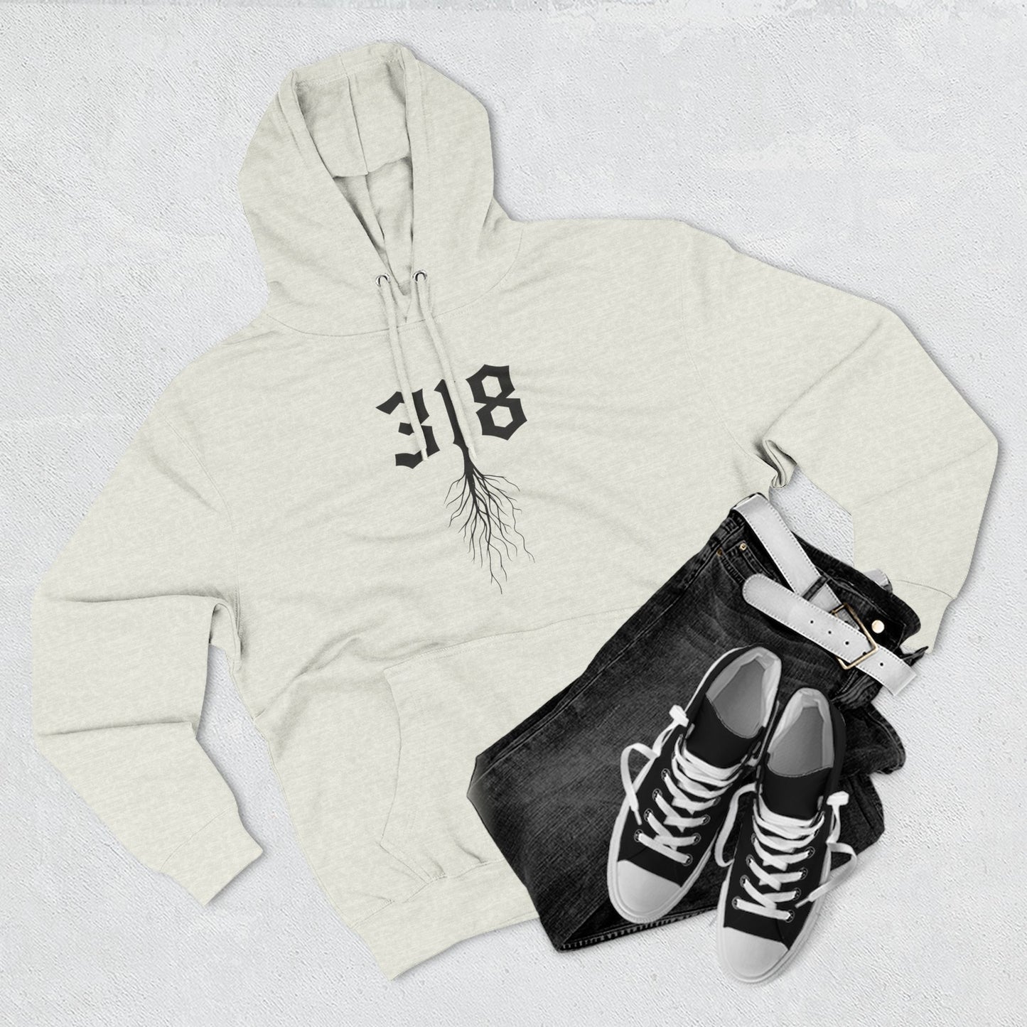 Copy of Copy of Three-Panel Fleece Hoodie