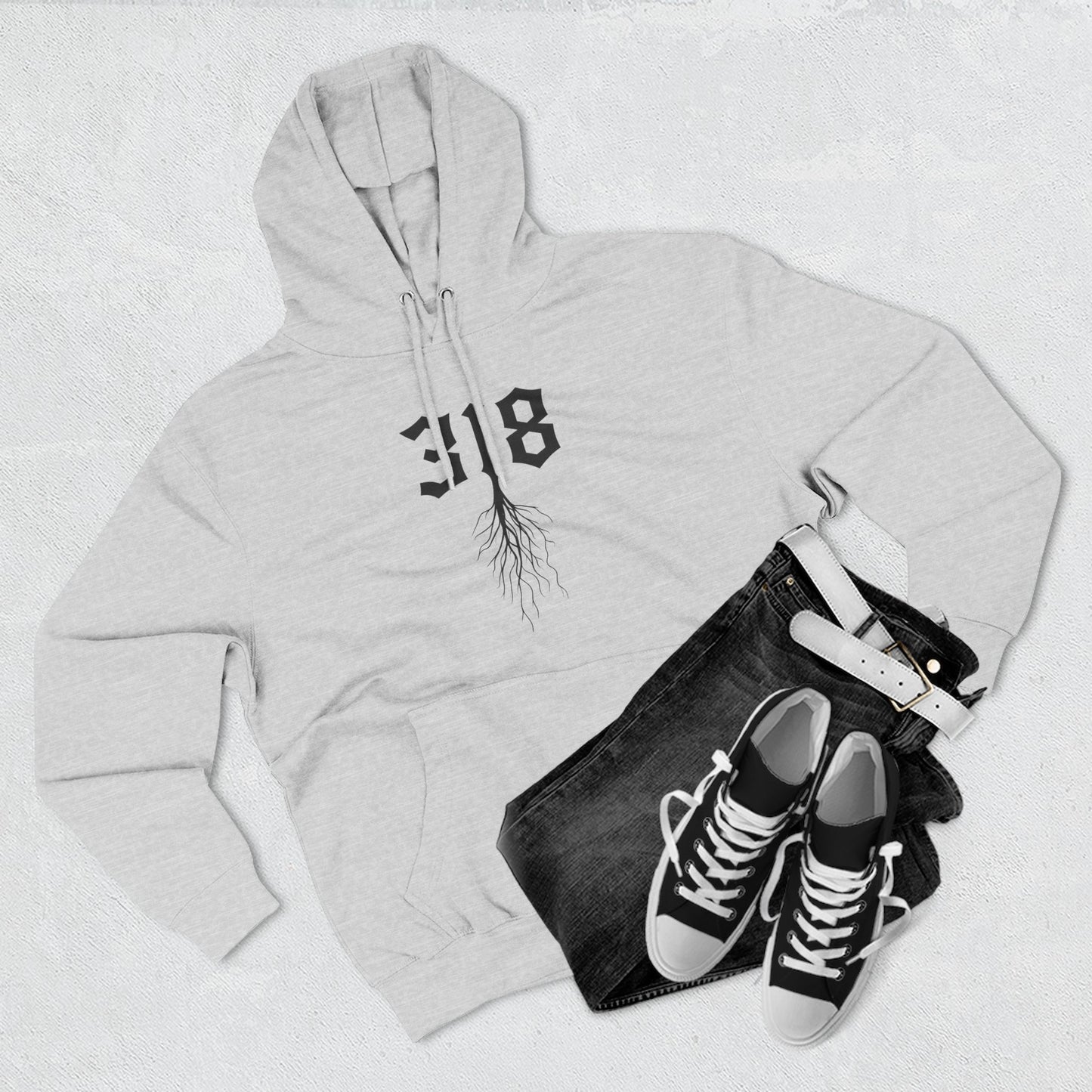 Copy of Copy of Three-Panel Fleece Hoodie