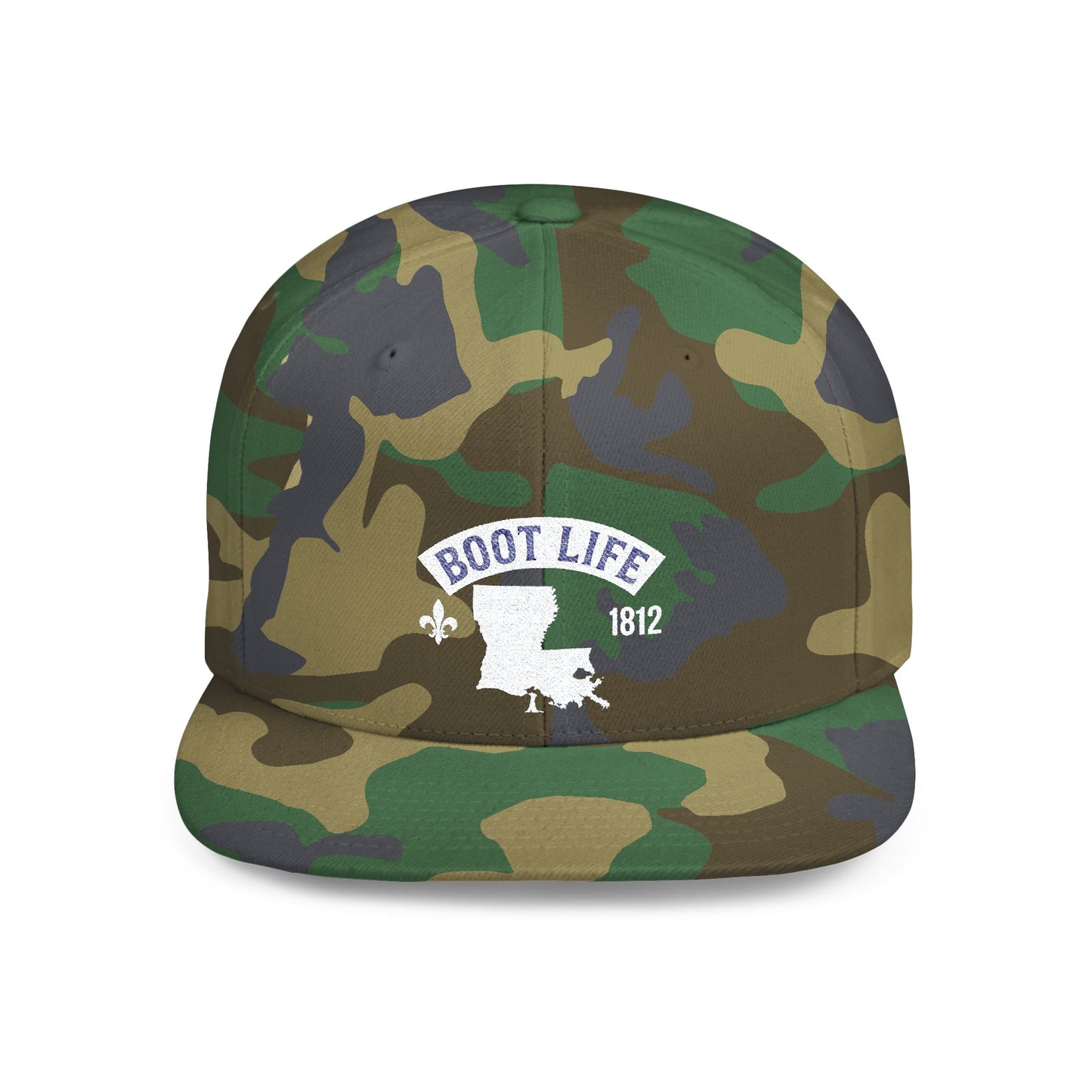 Flat Bill Snapback