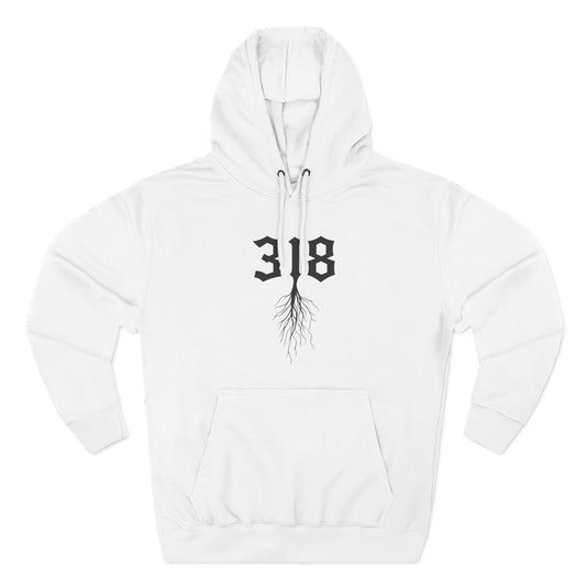 Three-Panel Fleece Hoodie