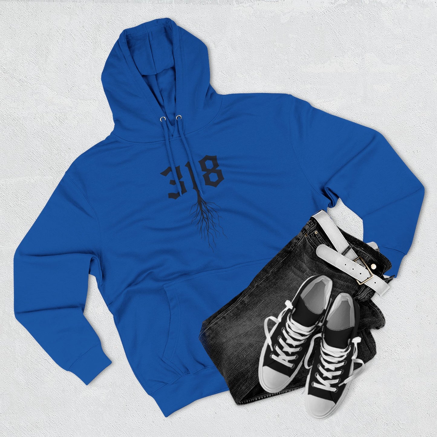 Copy of Copy of Three-Panel Fleece Hoodie