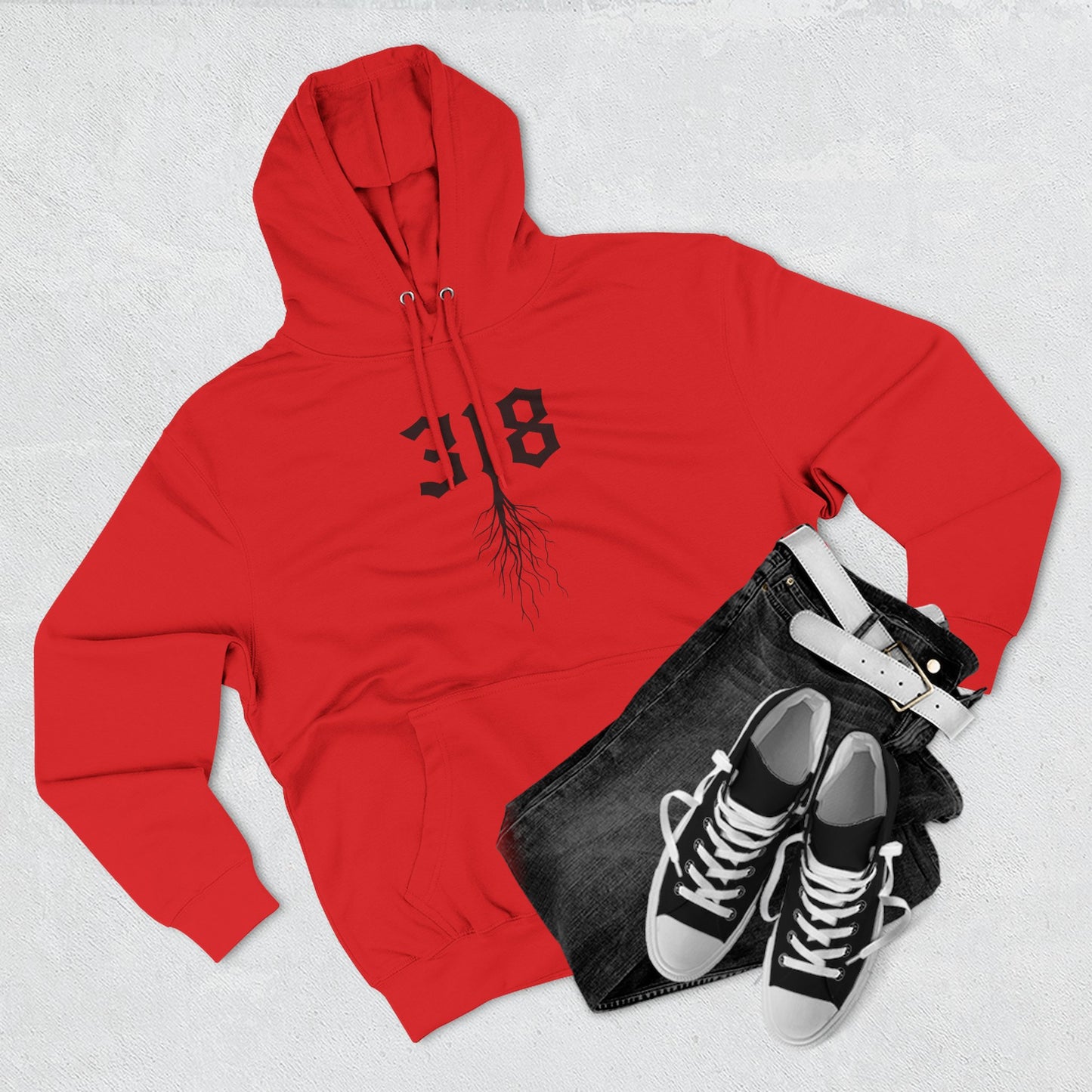 Copy of Copy of Three-Panel Fleece Hoodie