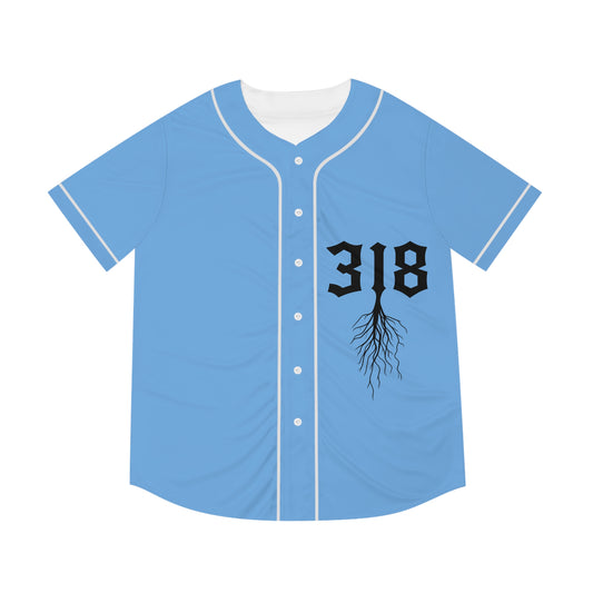 Louisiana Spirit Baseball Jersey, AOP Men's Tee, Rooted in Tradition, Gift for Sports Fans, Louisiana Pride Apparel, Summer Casual Wear