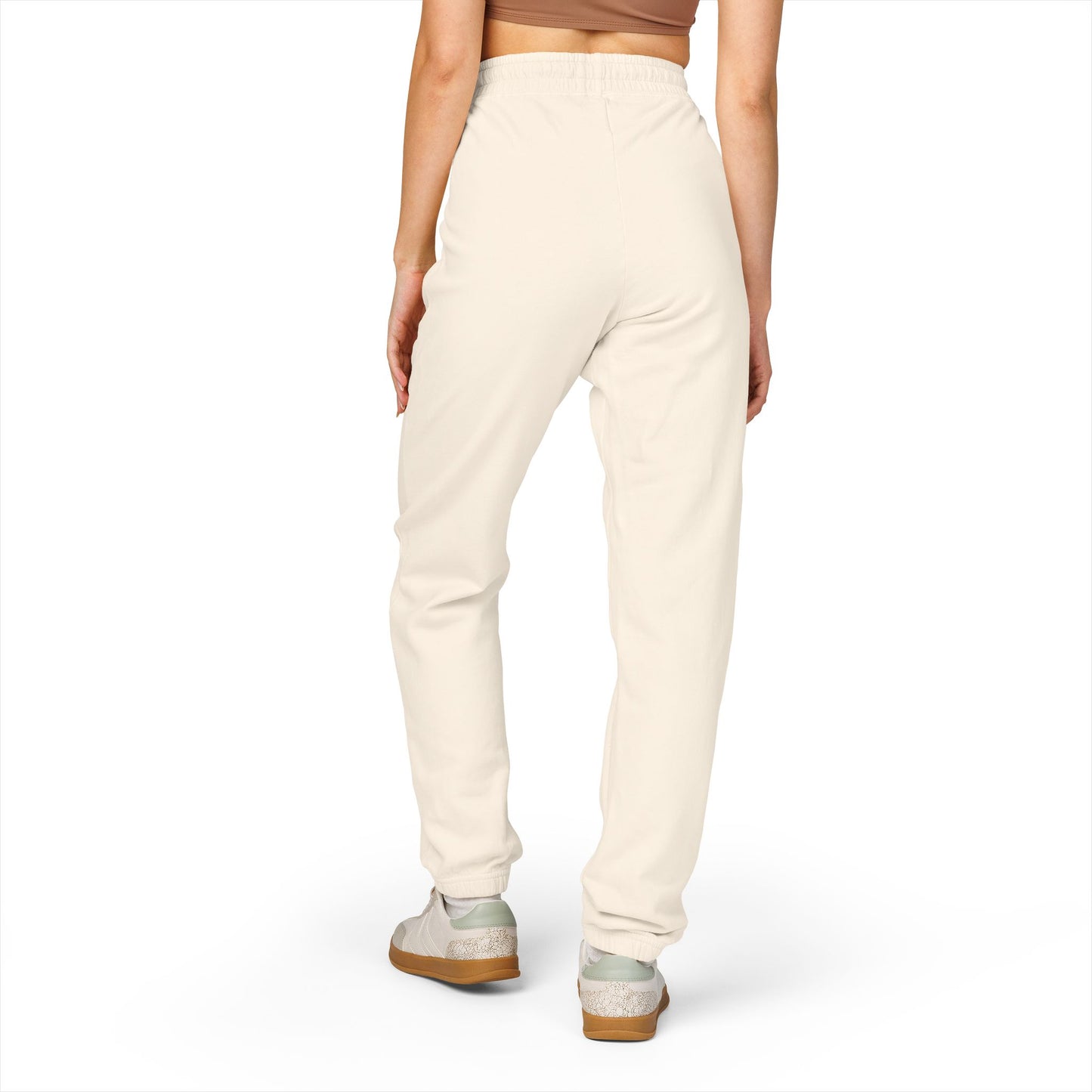 Cozy Garment-Dyed Fleece Sweatpants | Relaxed Fit Lounge Wear, Comfy Activewear, Ideal Gift for Home, Gym, and Travel