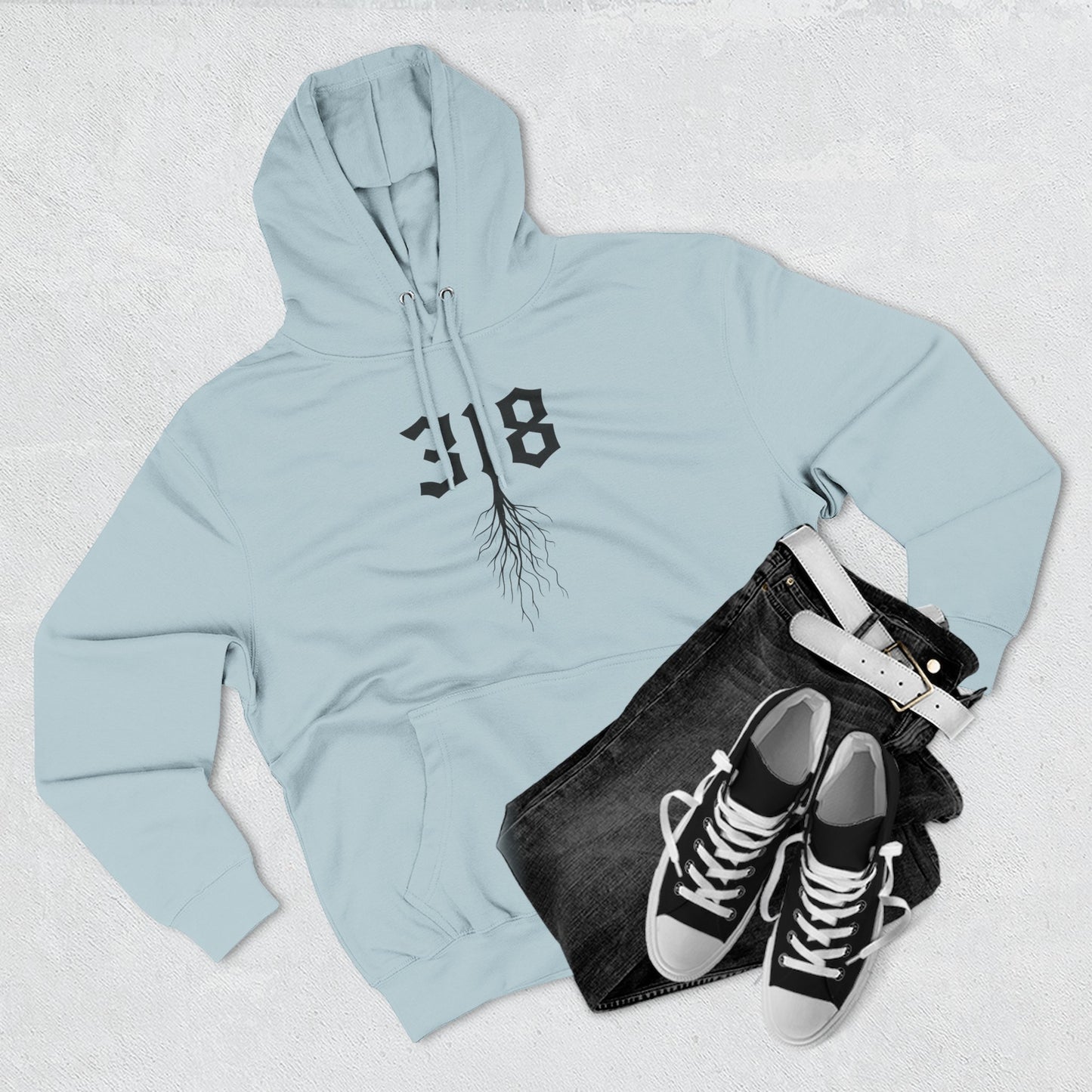Copy of Copy of Three-Panel Fleece Hoodie