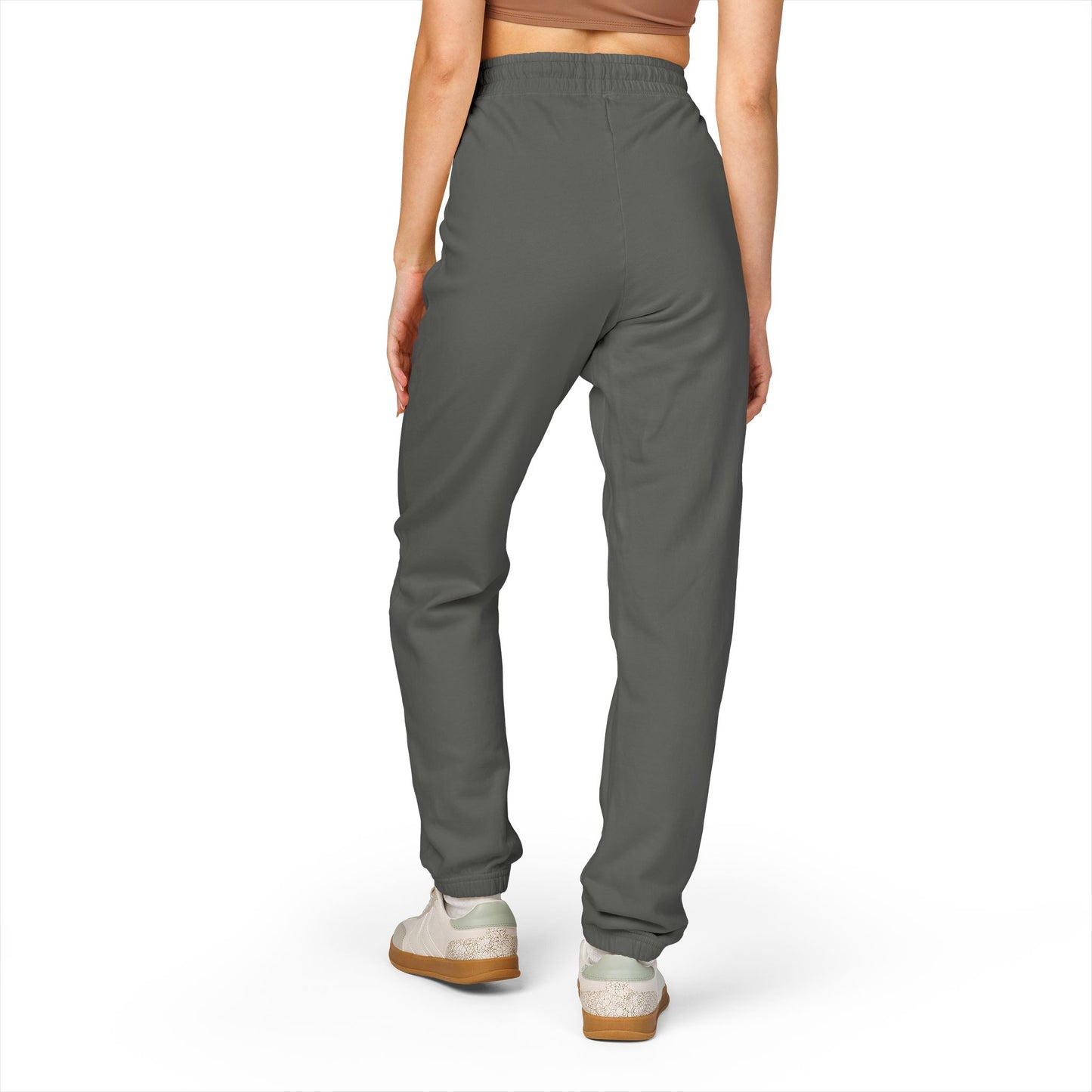 Cozy Garment-Dyed Fleece Sweatpants | Relaxed Fit Lounge Wear, Comfy Activewear, Ideal Gift for Home, Gym, and Travel