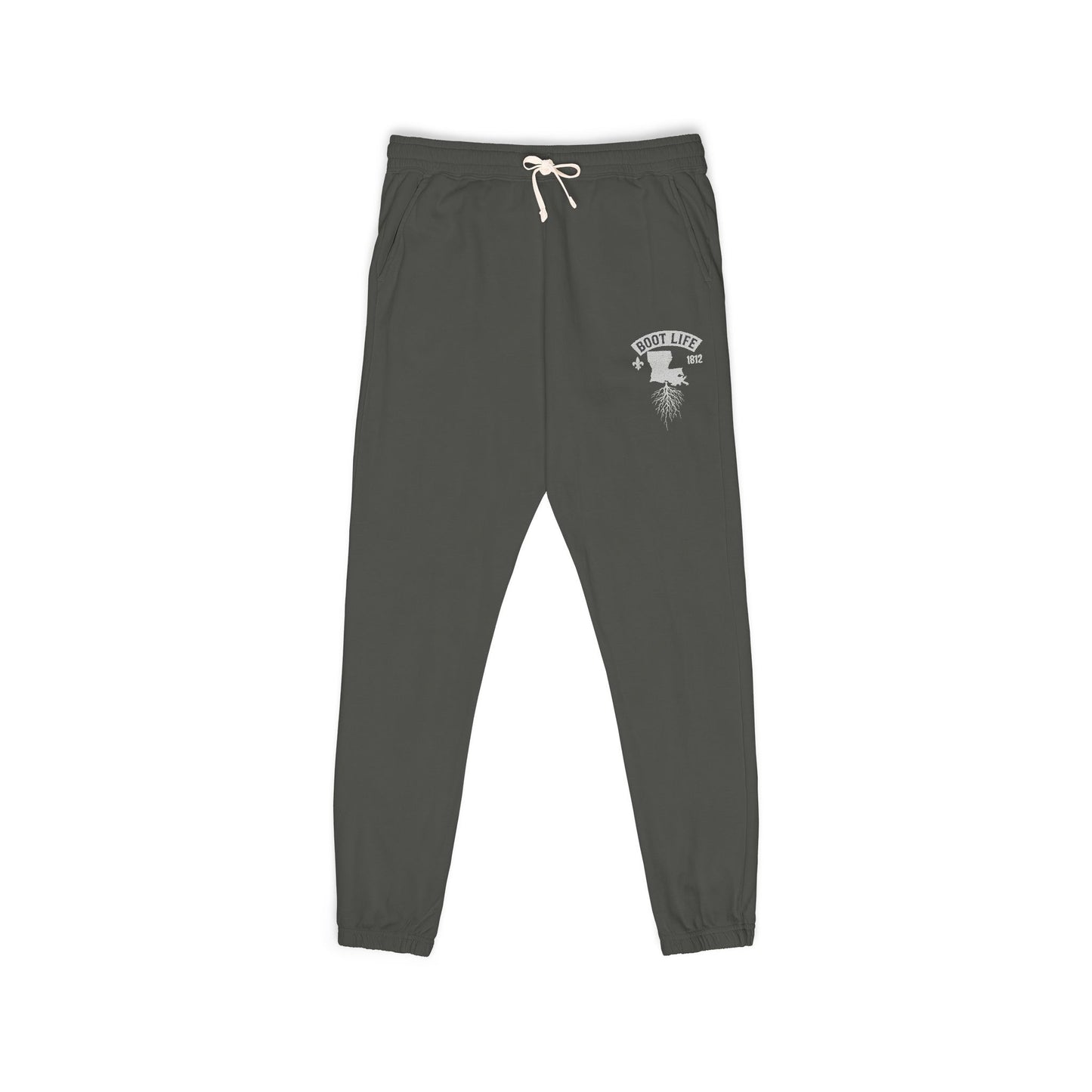 Cozy Garment-Dyed Fleece Sweatpants | Relaxed Fit Lounge Wear, Comfy Activewear, Ideal Gift for Home, Gym, and Travel